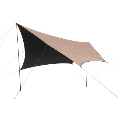 China Extended Type KT-2050 Oxford Cloth Camping Canopy Sunshade Camping Tarp Tent Outdoor Sun Shelter for sale