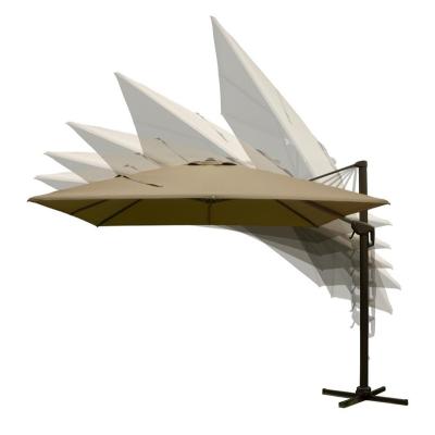 China Large Upright Market Modern Outdoor Parasol Patio Heavy Duty Waterproof Sun Umbrella for sale