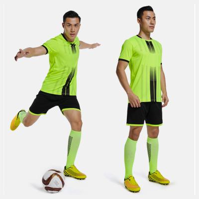 China Soccer Jerseys Sets Mens Mask Soccer Jerseys Set Soccer Shirts Boys Soccer Uniforms Soccer Wear Wholesale Single Sublimation Print for sale