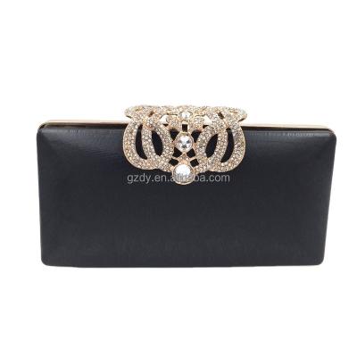 China Fashion Design 16.5*8.2cm Metal Box Clutch Frame Handbag Metal Purse Frame for sale