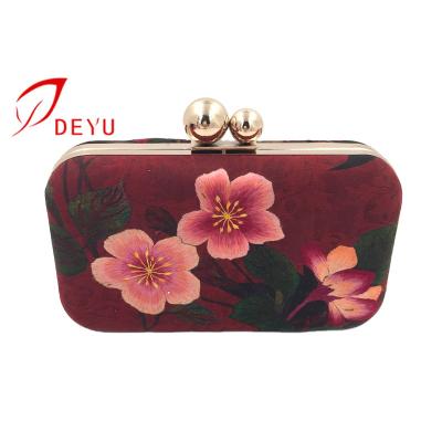 China For Hot Sale Two Clutch Bags Kiss Lock Evening Clutch Bags Woman Evening Clutch Bags for sale