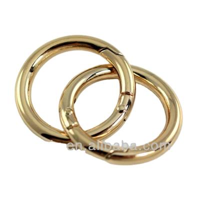 China For Handbag Factory Outlet Metal Spring Ring Case Bag Spring O Ring Custom Metal O Ring for sale