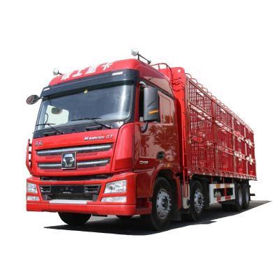 China Hanfeng G7 430 HP 8x4 Weichai 9.5m heavy truck used warehouse grid truck 12000*2550*3920 for sale