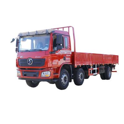 China Shaanxi Automobile Truck Delong L3000 245 HP Yuchai Engine 6X2 9.5m Used Heavy Column Plate Truck 11950*2550*3290 for sale