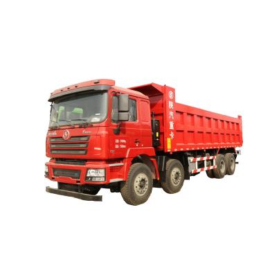 China Delong f3000 heavy truck 8x4 Weichai engine 430hp Guosi 15t 8m used dump truck > 8L for sale