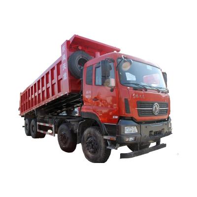 China Dongfeng Commercial Vehicles Tianlong kc Heavy Truck 385 HP 8x4 7.6m Used Dump Truck > 8L for sale