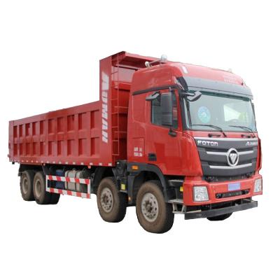 China Futian Auman GTL 9 Series Dump Engine Truck 430hp 8x4 Weichai Heavy Duty Truck 8.2m > 8L for sale