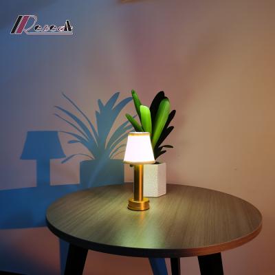 China Modern Aluminum Cordless Rechargable Table Lamp Hotel 80 Modern LED Battery Operated Living Room Lamp 3000K -30 - 60 0.5 50000 85 for sale