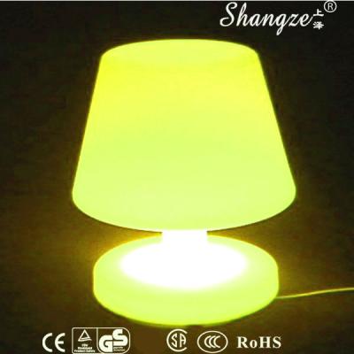 China Hotel SZ-B1625 USB Rechargeable Color Changing Christmas RGB LED Mood Table Decorative Light for sale