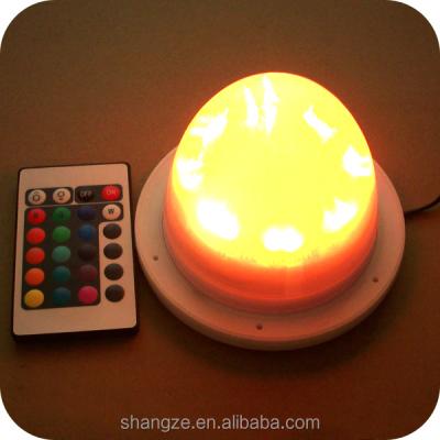 China Led Furniture RGB Wireless Rechargeable Led Remote Lighting System for sale