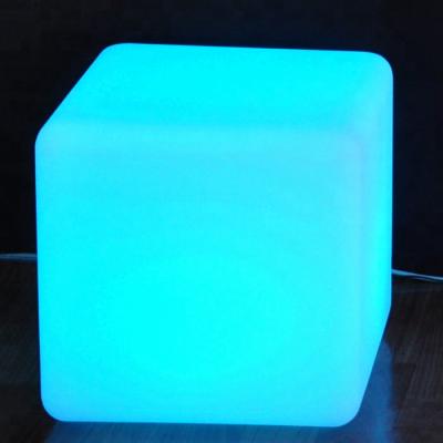 China 10 20 30 35 40 43 50cm-018 LED Waterproof Plastic Cube for sale