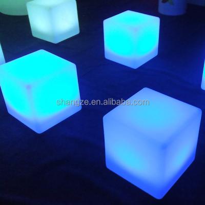 China Waterproof LED Glow Cubes For Lighted Displays for sale