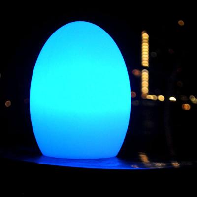 China Hotel Egg Shaped Table Lamp / Led Egg Shape Lamp Outdoor / Candle Shaped Lamp for sale