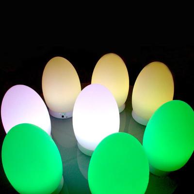 China SZ-B1521-A11 Hotel Rechargeable Egg Shaped Lamp Lighting for sale