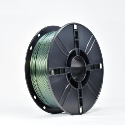 China 3D-printing filament PLA+ 3D-printing filament kleurveranderend groen goud filamenten Te koop