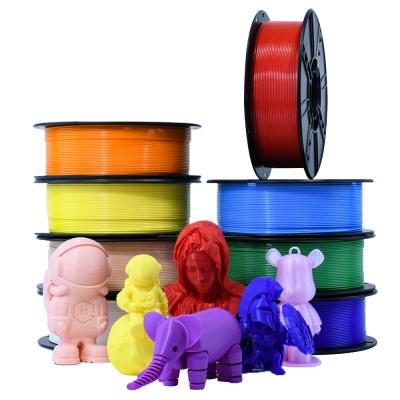 China 3D-printfilament 1,75 mm ABS filament 1 kg Oranje PLA filament Te koop