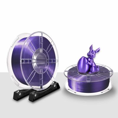 China Silk Violet PLA 3D printer filament hardheid verbeterd Te koop