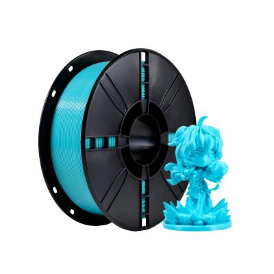 China Factory Wholesale Toughness PLA+ Cyan Fimalent 3D Printer Filament  1.75mm for sale