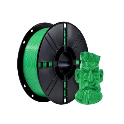 China 3D Printer Verde PLA+ Filament 1.75mm Diameter Package 3d Printing Filament à venda