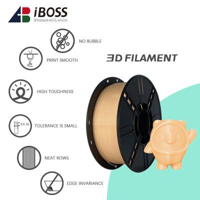 Chine Filament 3D haute résistance PLA 1,75 mm pour imprimante de bureau 1 kg Poids net 18 couleurs Buff à vendre