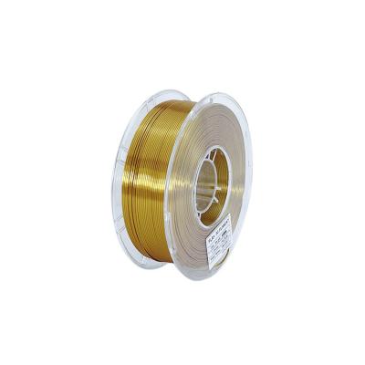 China Sterke taaiheid 3D-printer zijde goud PLA-filament 1,75 mm Te koop