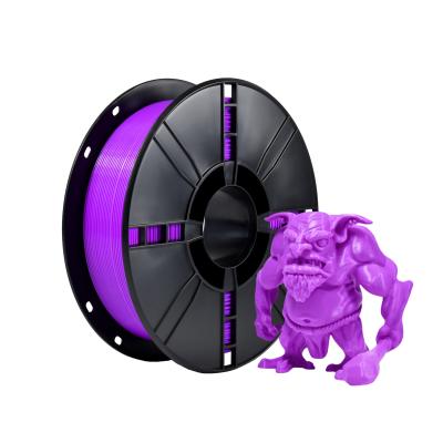 China Filamento PETG profesional de dureza violeta mejorada de 1,75 mm Filamento 3D PETG en venta