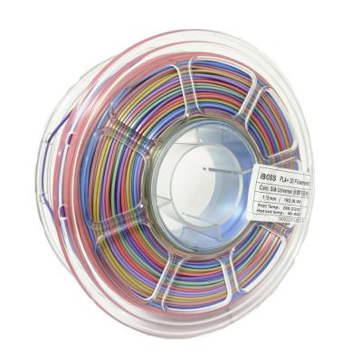 China Filamento de impressão 3D 1.75mm PLA Universe Rainbow 1kg Filamento PLA à venda