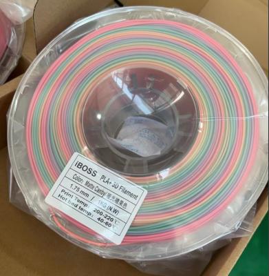 China Impressora 3D de alta resistência PLA Filamento 1,75 mm Matéria Candy Rainbow à venda