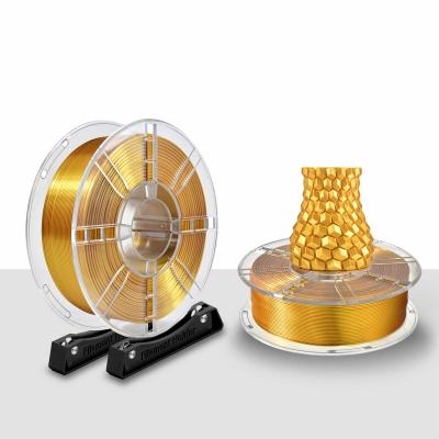 China Impresora 3D 1.75mm de seda de oro enrollados de filamento PLA Filamento de impresión 3D en venta