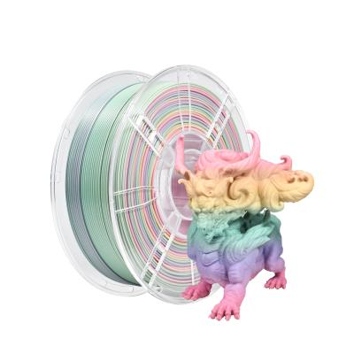 China 3D-Drucker Filament Farbstoff Süßigkeiten Regenbogen 1 kg PLA Filament zu verkaufen