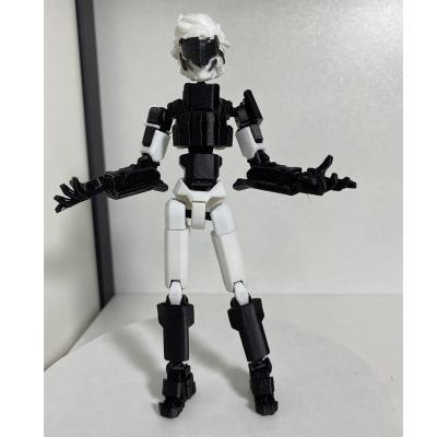 China Manufacturer Wholesales 3D Printed Products Black-White Dummy13 for sale