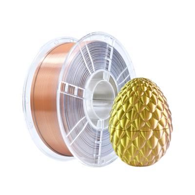 Chine 3D Printer Filament 1.75MM PLA Filament Silk Gold Silver Copper Industry Strong Toughness à vendre