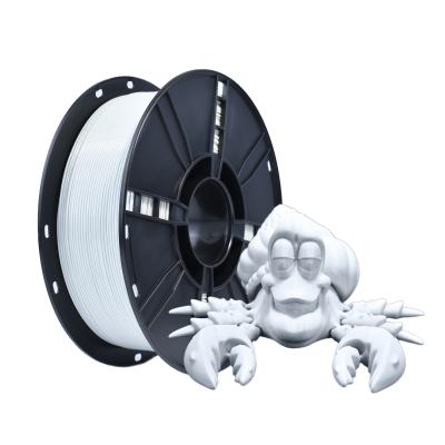 Chine Filament PETG 1,75 mm blanc-gris pour les impressions durables dans le filament d'impression 3D à vendre