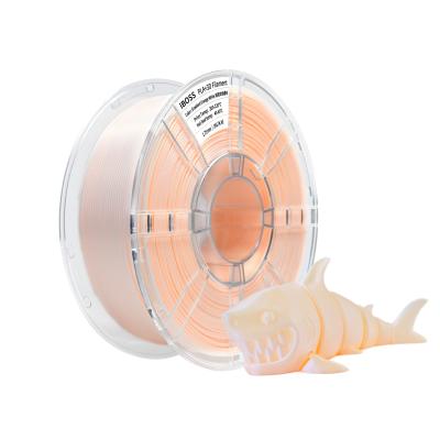 China Strong Toughness High Strength Gradient Orange White PLA+ Filament for 3D Printing Filament for sale