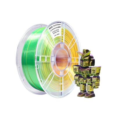 China Customization Strong Toughness for 3D Printer Filament Silk Gold Green Purple PLA Filament for sale