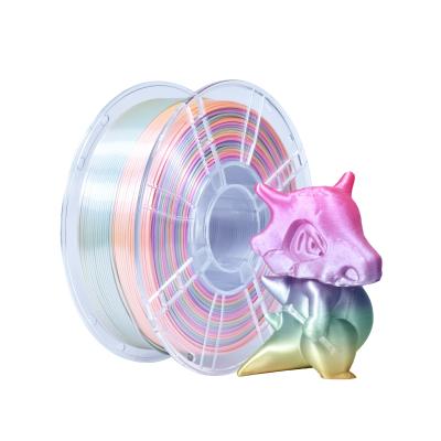 China Candy Rainbow Filament PLA+ 1.75mm Voor 3D-printer +/- 0.02mm 3D-printfilament 3D-filament Te koop