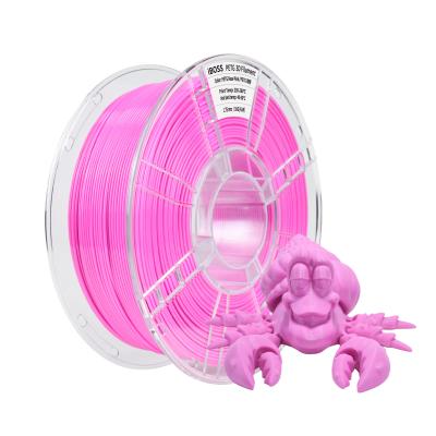 China Diameter 1.75mm 3D Printer Rose Pink PETG Filament for Packing Box Size 200*200*64mm for sale