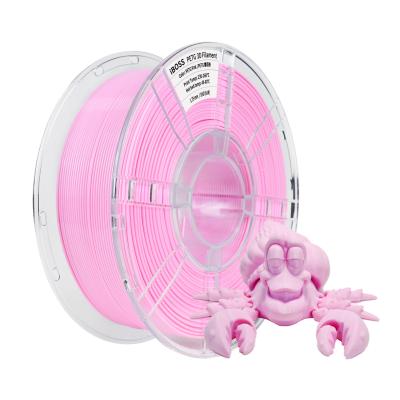 China Anpassung mit hoher Festigkeit 1 kg Durchmesser 1,75 mm Pink PETG Filament 3D-Druckfilament zu verkaufen