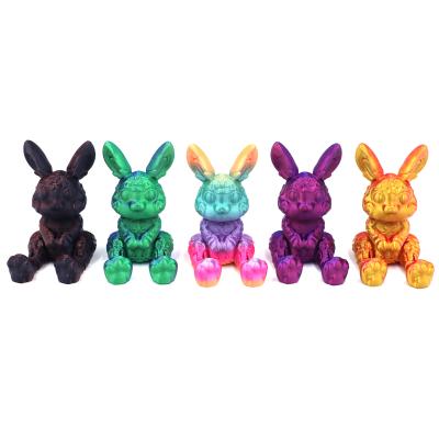 Chine Boîte cadeau de lapin imprimée en 3D pour Pâques Décoration cadeau Fournir des services d'impression sur mesure à vendre