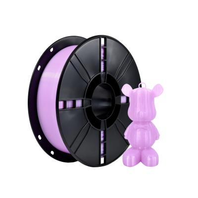 China 1 kg PLA-filament voor 3D-printer Transparante violette 3D-geprinte filament Te koop