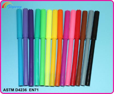 China Student Cheap Long Size Fiber Marker Pen Drawing Water Color Marker Pen for sale