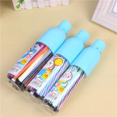 China Hot-selling 18 color water color marker student set for school and office supply for sale