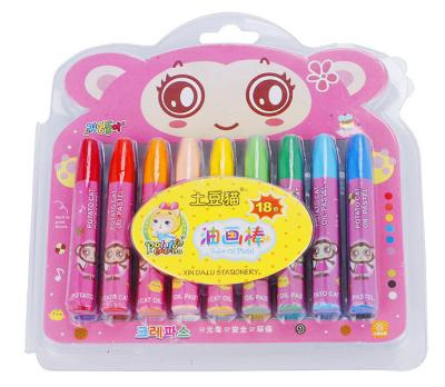 China 6pcs/12pcs/18pcs /24pcs Student Hexagonal Oil Pastel Wax Crayon with Blister Pack for Kids Artists for sale