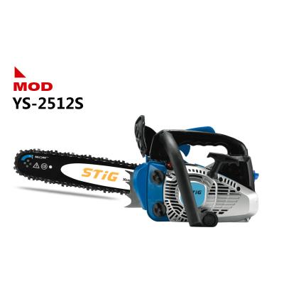 China 2-Stroke Powerful Gasoline 25.4CC High Quality Chainsaw 2512S Two Stroke Chainsaw for sale