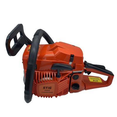 China 2-Stroke 2 Stroke 58CC 22 Inch Chain Oregon Wood Cutting Saw Machine Gasoline Chainsaw China for sale