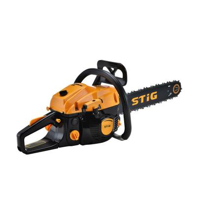 China Cheap 2-Stroke 52cc 20 Inch Gasoline Tree Cutter Chainsaw 5209 for sale