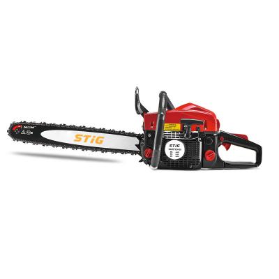 China 2-Stroke Chinese 49cc Power Gas Chainsaw Wood Cutting Machine for sale