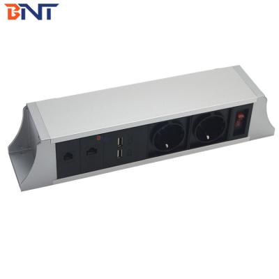 China Mount under desk multimedia power data under table socket for sale