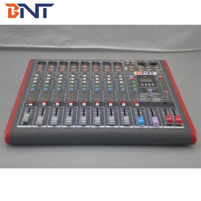 China Conference sound system professional 12 channel digital audio mixer for sale