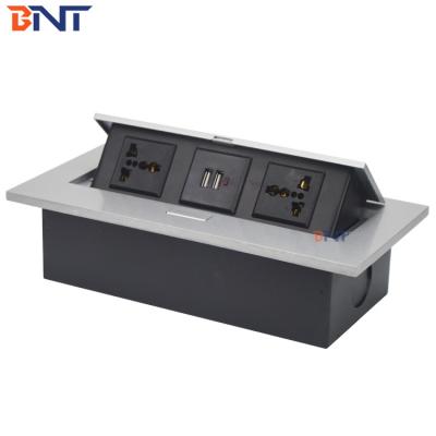 China conference table pop-out socket /intelligent electrical pop up desktop socket outlet for sale